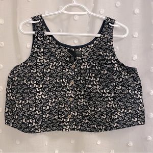 VANS Cropped Duck Vest